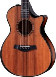 Folk gitaar Taylor Builder's Edition 912ce - Natural / Kona Edgeburst