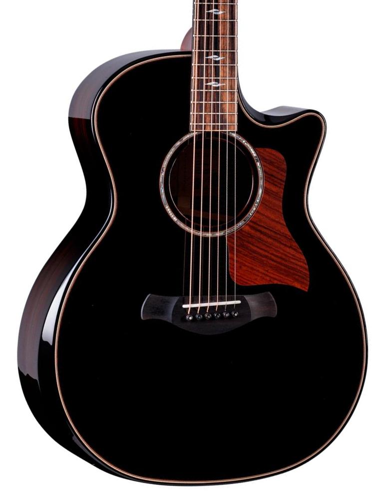 Folk gitaar Taylor Next Generation Builder's Edition 814ce - Blacktop & Kona Edgeburst
