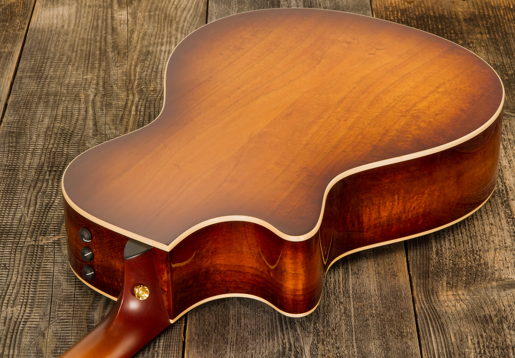 Taylor K62ce Ltd 12-string 12-fret Grand Symphony Cw 12c Tout Koa Eb Es2 - Shaded Edge Burst - Elektro-akoestische gitaar - Variation 3