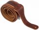 Spring Vine Leather Guitar Strap #4123-25 - Medium Brown