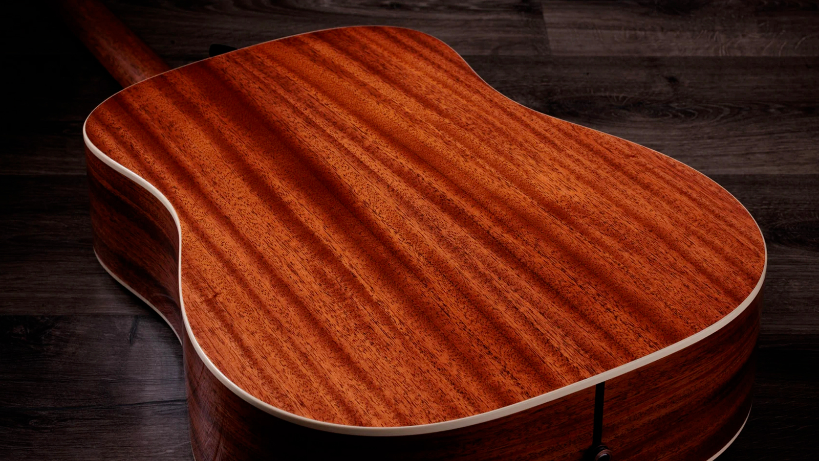 Taylor Trey Hensley 510e Special Ed. Gold Label Dreadnought Epicea Acajou Eb - Antique Blond - Folk gitaar - Variation 7