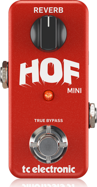 Tc Electronic Hall Of Fame Mini Reverb - Reverb/delay/echo effect pedaal - Main picture