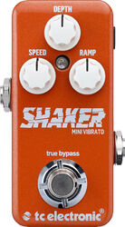 Modulation/chorus/flanger/phaser en tremolo effect pedaal Tc electronic Shaker Mini Vibrato