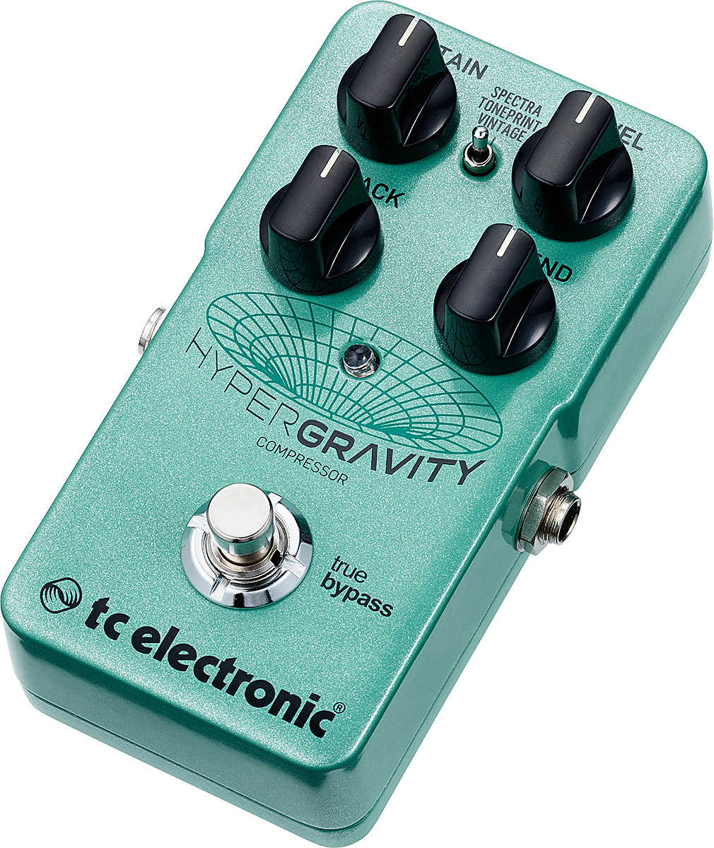 Tc Electronic Hypergravity Compressor - Compressor/sustain/noise gate effect pedaal - Variation 1