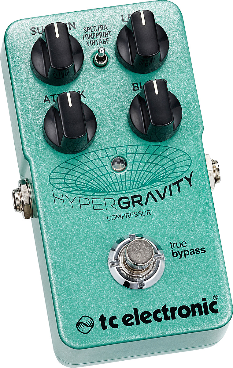 Tc Electronic Hypergravity Compressor - Compressor/sustain/noise gate effect pedaal - Variation 2