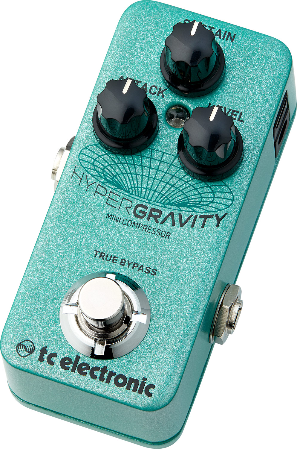 Tc Electronic Hypergravity Mini Compressor - Compressor/sustain/noise gate effect pedaal - Variation 1