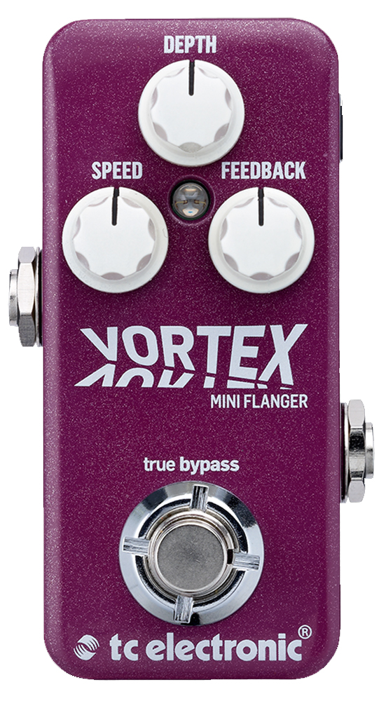 Tc Electronic Vortex Mini Flanger - Modulation/chorus/flanger/phaser en tremolo effect pedaal - Variation 1