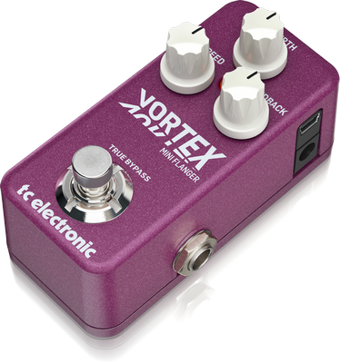 Tc Electronic Vortex Mini Flanger - Modulation/chorus/flanger/phaser en tremolo effect pedaal - Variation 4