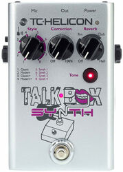 Modulation/chorus/flanger/phaser en tremolo effect pedaal Tc-helicon Talkbox Synth