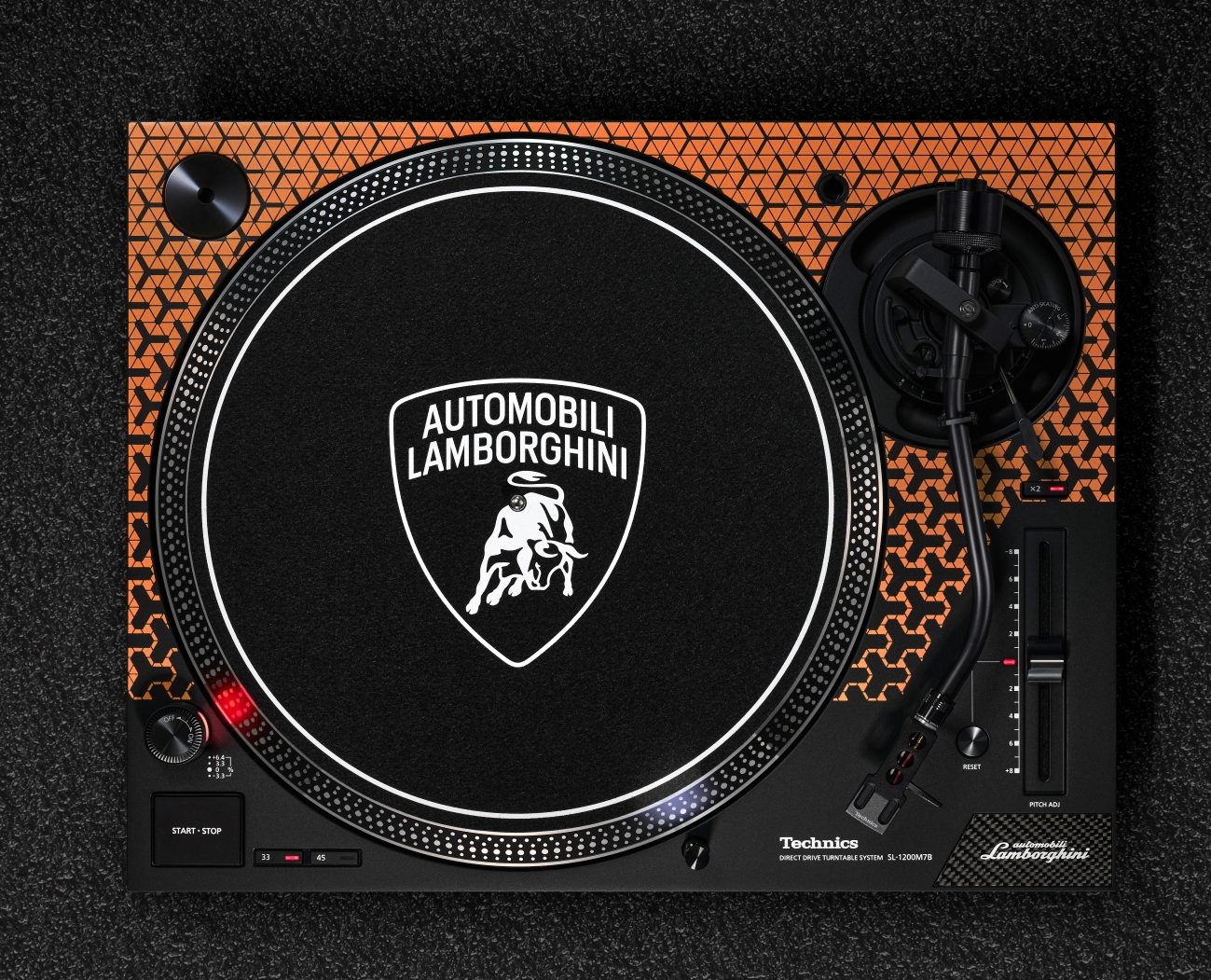 Technics Sl-1200m7b Orange Lamborghini - Vinyldraaitafel - Variation 3