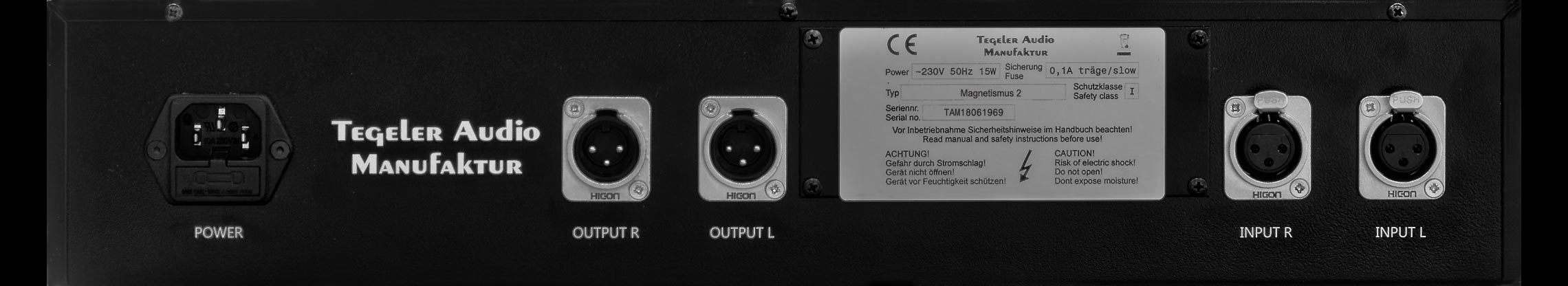 Tegeler Audio Manufaktur Magnetismus 2 - Compressor / limiter / gate - Variation 1