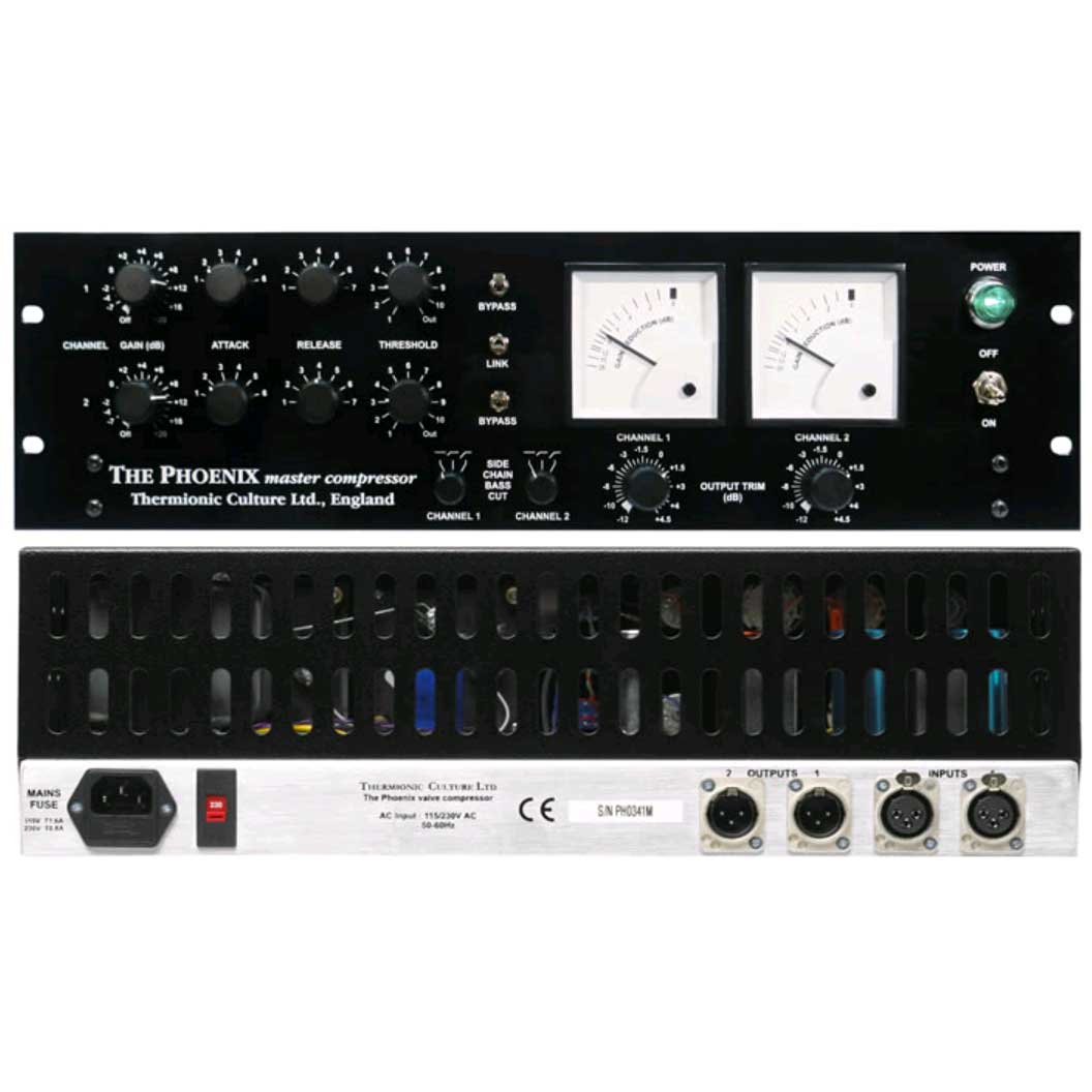 Thermionic Culture Phoenix Compresseur 2 Canaux Mastering Plus - Compressor / limiter / gate - Variation 1