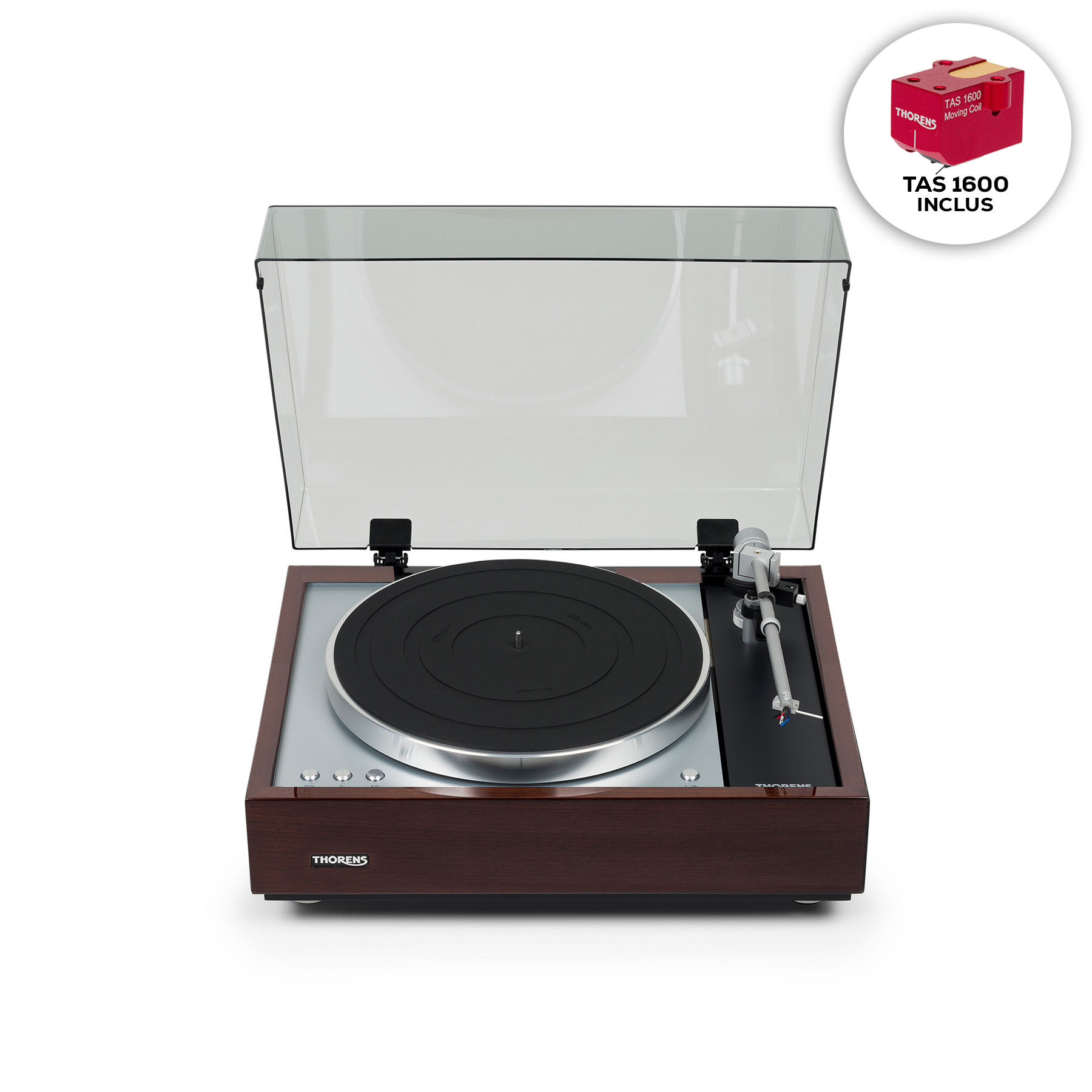 Thorens Td 1601 Noyer Inclus Tas 1600 -  - Variation 2