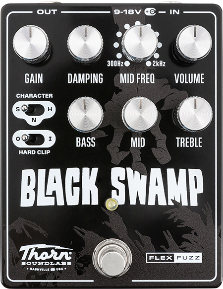 Thorn Soundlabs Black Swamp Flexible Fuzz - Overdrive/Distortion/fuzz effectpedaal - Main picture