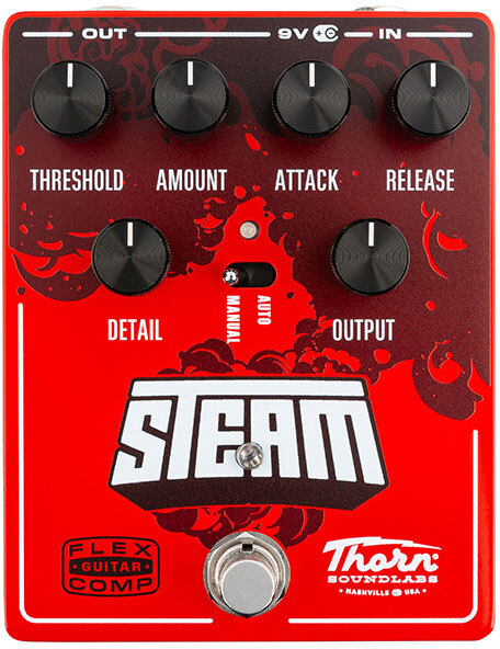 Thorn Soundlabs Steam Flexible Compressor - Compressor/sustain/noise gate effect pedaal - Main picture