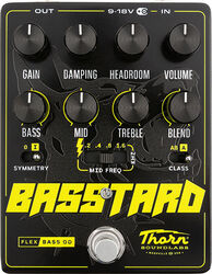 Overdrive/distortion/fuzz effectpedaal Thorn soundlabs Basstard