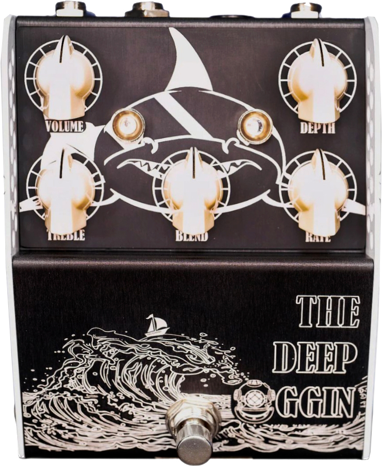 Thorpyfx Deep Oggin Mkii Chorus Vibrato - Modulation/chorus/flanger/phaser en tremolo effect pedaal - Main picture