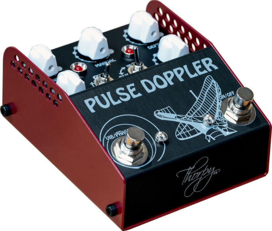 Thorpyfx Pulse Doppler Phaser Vibrato Trem - Modulation/chorus/flanger/phaser en tremolo effect pedaal - Variation 1