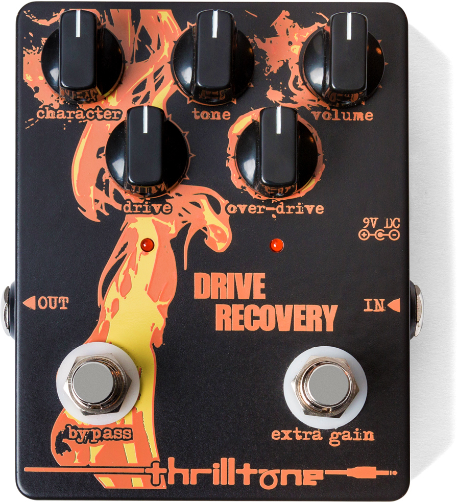 Thrilltone Drive Recovery - Overdrive/Distortion/fuzz effectpedaal - Main picture