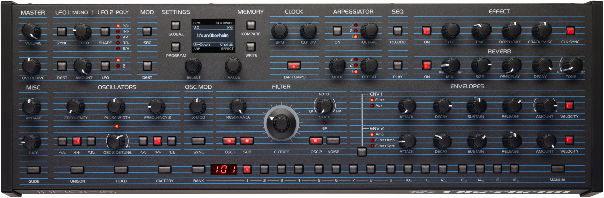 Tom Oberheim Teo-5 - Synthesizer - Main picture