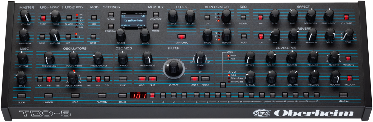 Tom Oberheim Teo-5 - Synthesizer - Variation 5