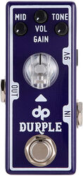 Overdrive/distortion/fuzz effectpedaal Tone city audio Custom Durple Overdrive / Boost