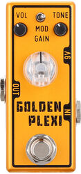 Overdrive/distortion/fuzz effectpedaal Tone city audio Mini Golden Plexi Distortion V3