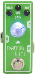 Overdrive/distortion/fuzz effectpedaal Tone city audio T-M Mini Kaffir Lime Overdrive