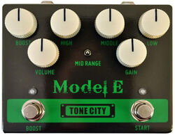 Overdrive/distortion/fuzz effectpedaal Tone city audio Model E Distortion