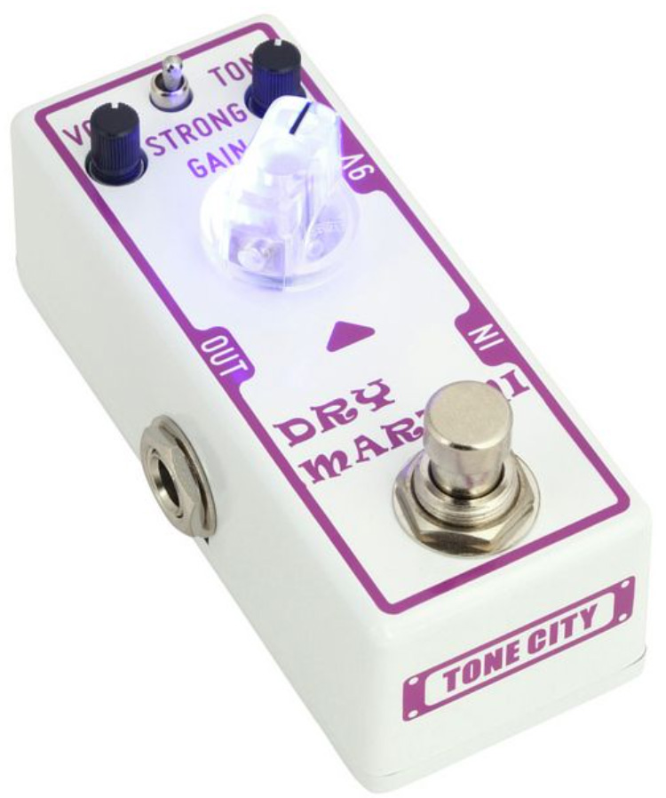 Tone City Audio Dry Martini Overdrive T-m Mini - Overdrive/Distortion/fuzz effectpedaal - Variation 1