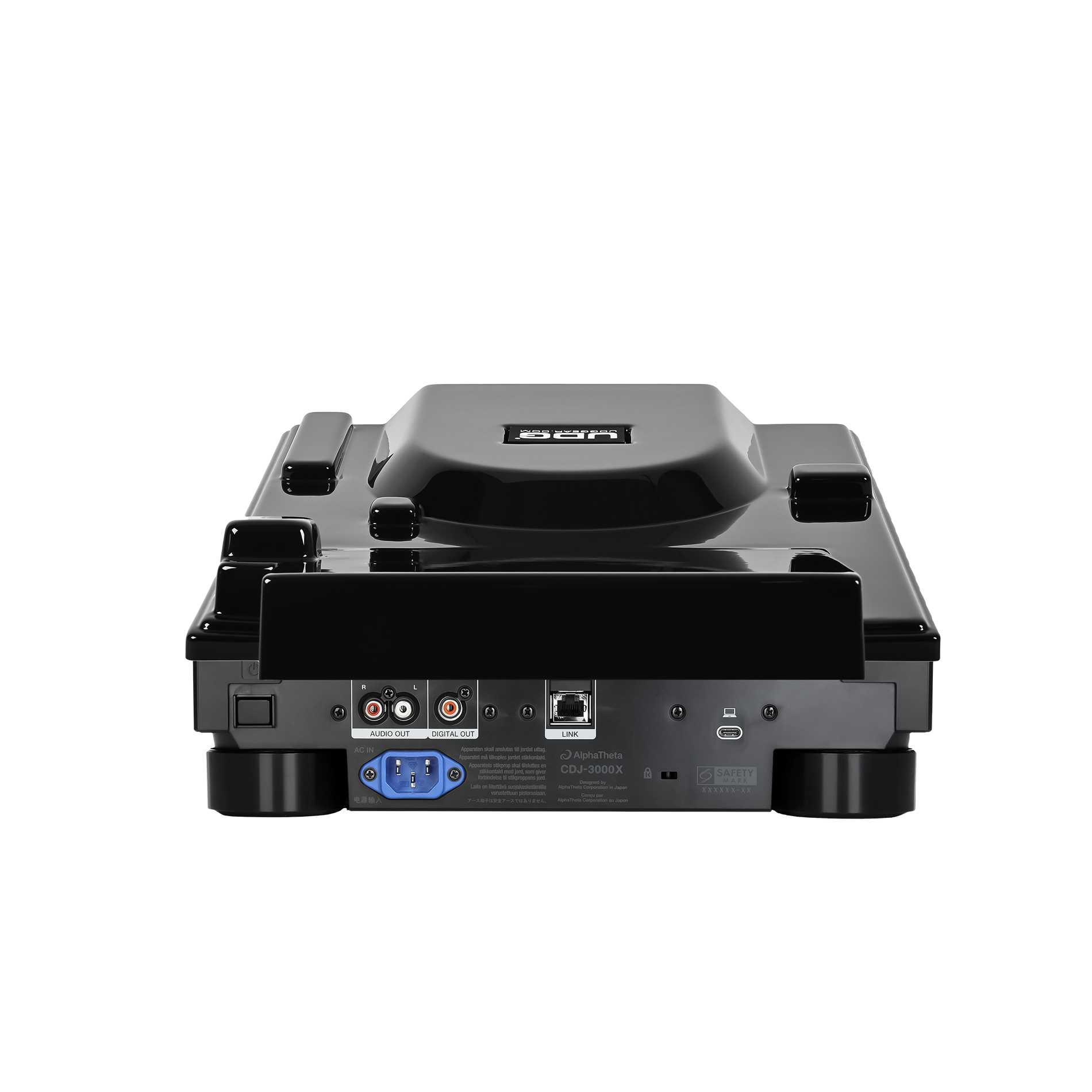 Udg U 94130 Bl (cover Cdj-3000x) - Draaitafelafdekking - Variation 2