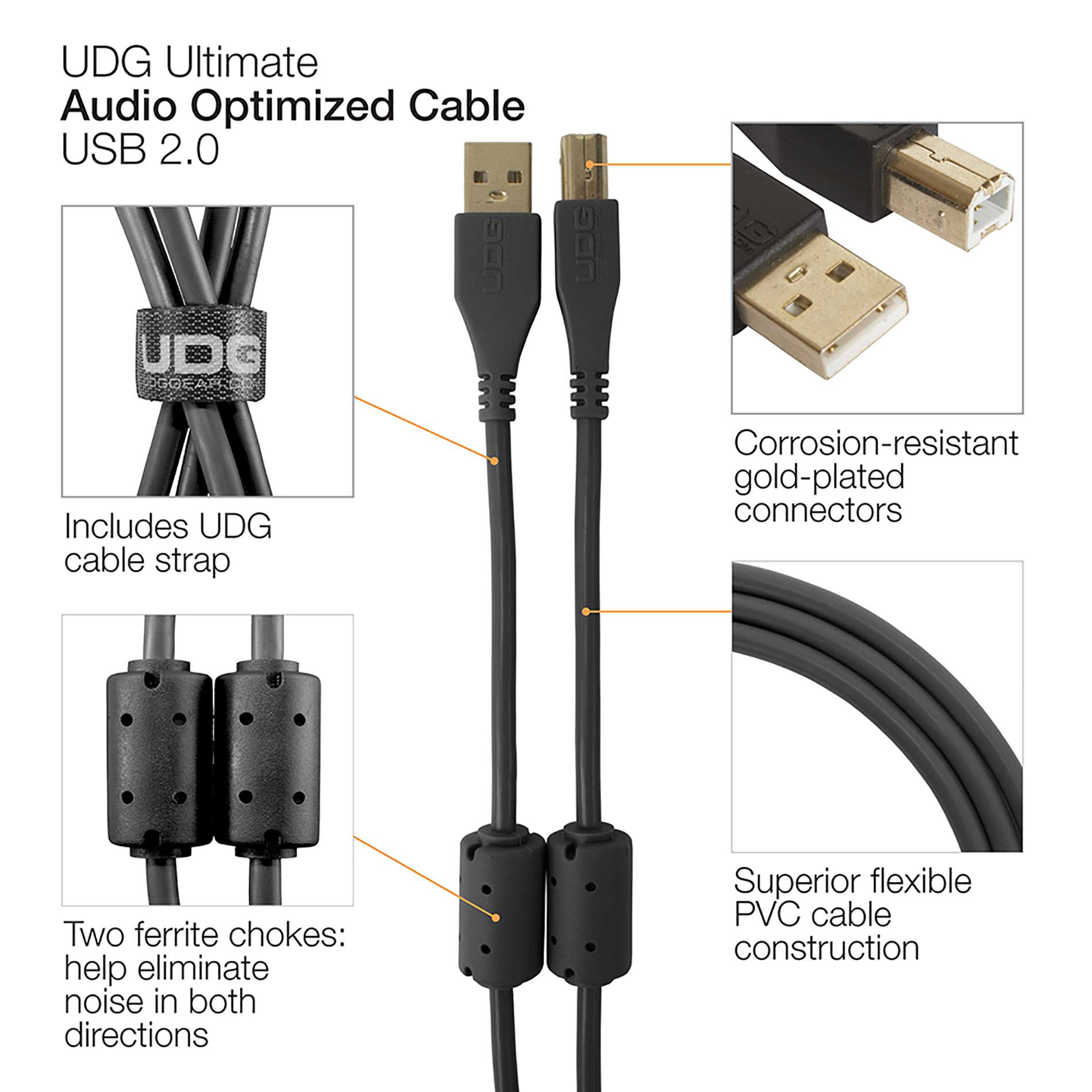 Udg U 95003 Bl - Kabel - Variation 3