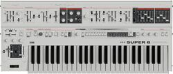 Synthesizer  Udo audio Super 6 ST49 White