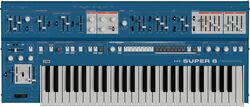 Synthesizer  Udo audio Super 6 ST49 Blue