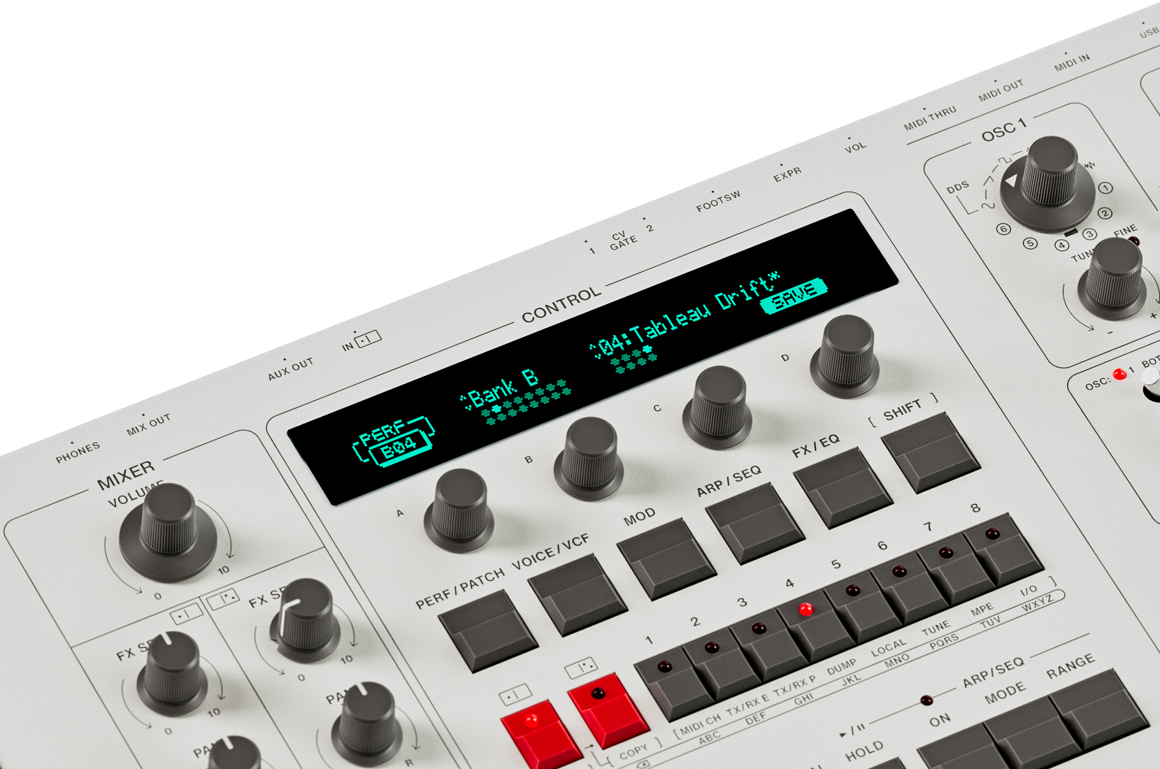 Udo Audio Dmno White - Synthesizer - Variation 2