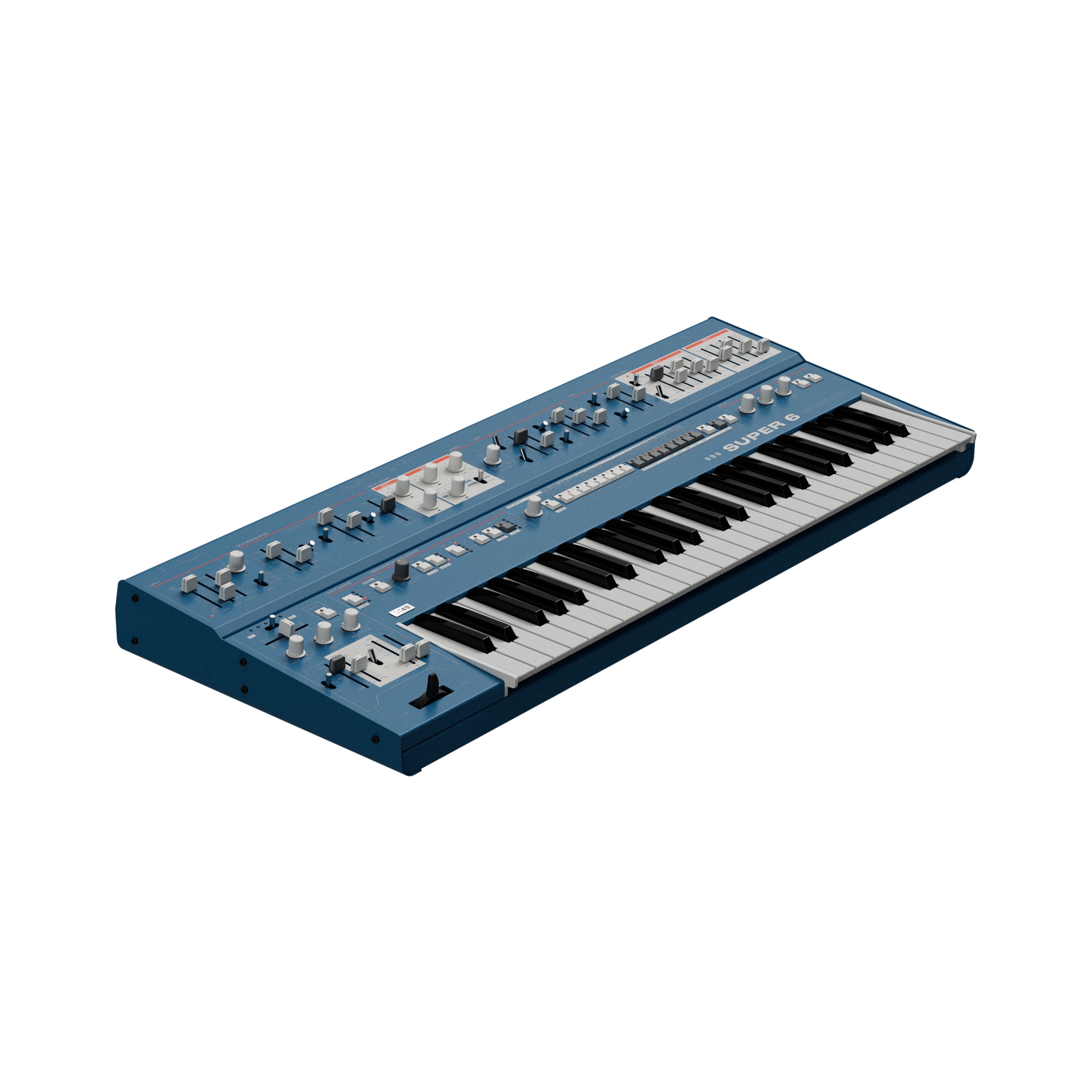 Udo Audio Super 6 St49 Bleu - Synthesizer - Variation 1