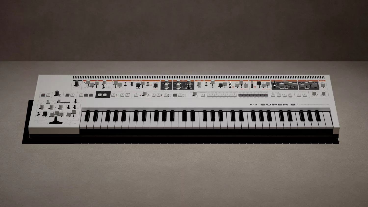 Udo Audio Super 8 Keyboard White - Synthesizer - Variation 8