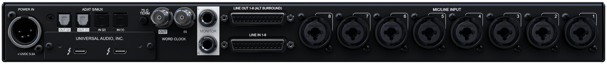 Universal Audio Apollo X8p - Thunderbolt audio-interface - Variation 2