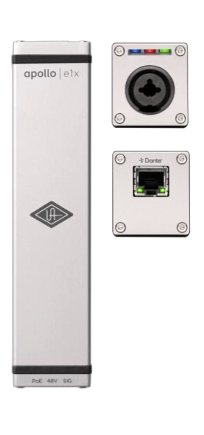 Universal Audio Apollo E1x PrÉampli Unison ContrÔlable À Distance Via Dante - Voorversterker - Variation 2
