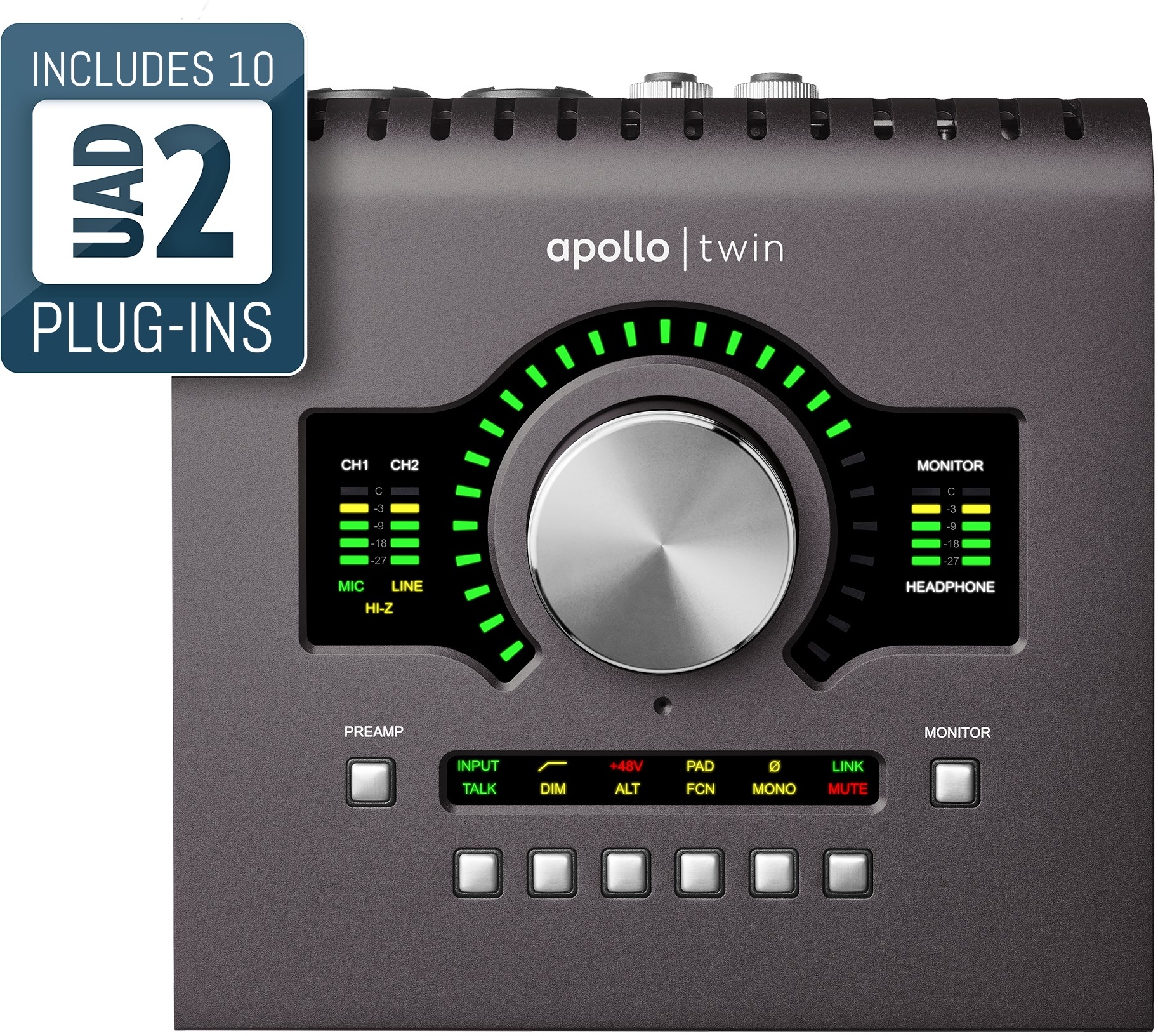 Universal Audio Apollo Twin Mkii Duo - Thunderbolt audio-interface - Main picture