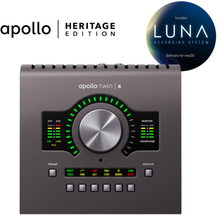 Universal Audio Apollo Twin X Duo Heritage Edition - Thunderbolt audio-interface - Main picture