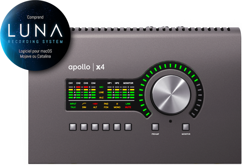 Universal Audio Apollo X4 - Thunderbolt audio-interface - Main picture