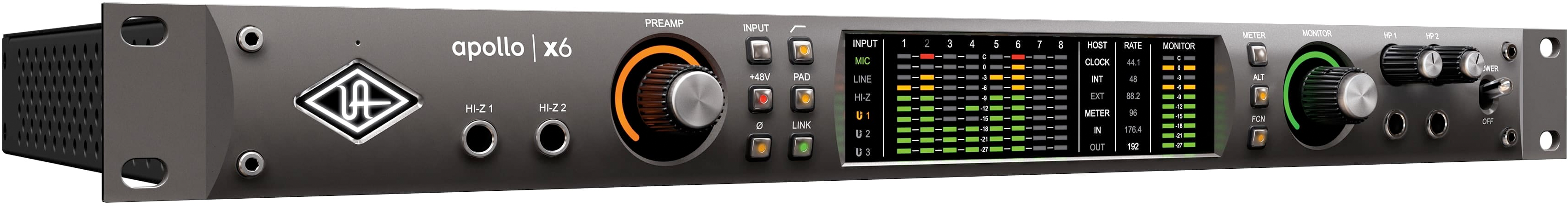Universal Audio Apollo X6 - Thunderbolt audio-interface - Main picture