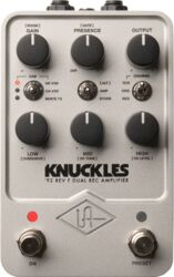 Volume/boost/expression effect pedaal Universal audio UAFX KNUCKLES '92 Rev F Dual Rec Amplifier