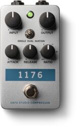 Compressor/sustain/noise gate effect pedaal Universal audio UAFX 1176 STUDIO COMPRESSOR