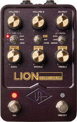 Simulatie van gitaarversterkermodellering Universal audio UAFX Lion '68 Super Lead Amp