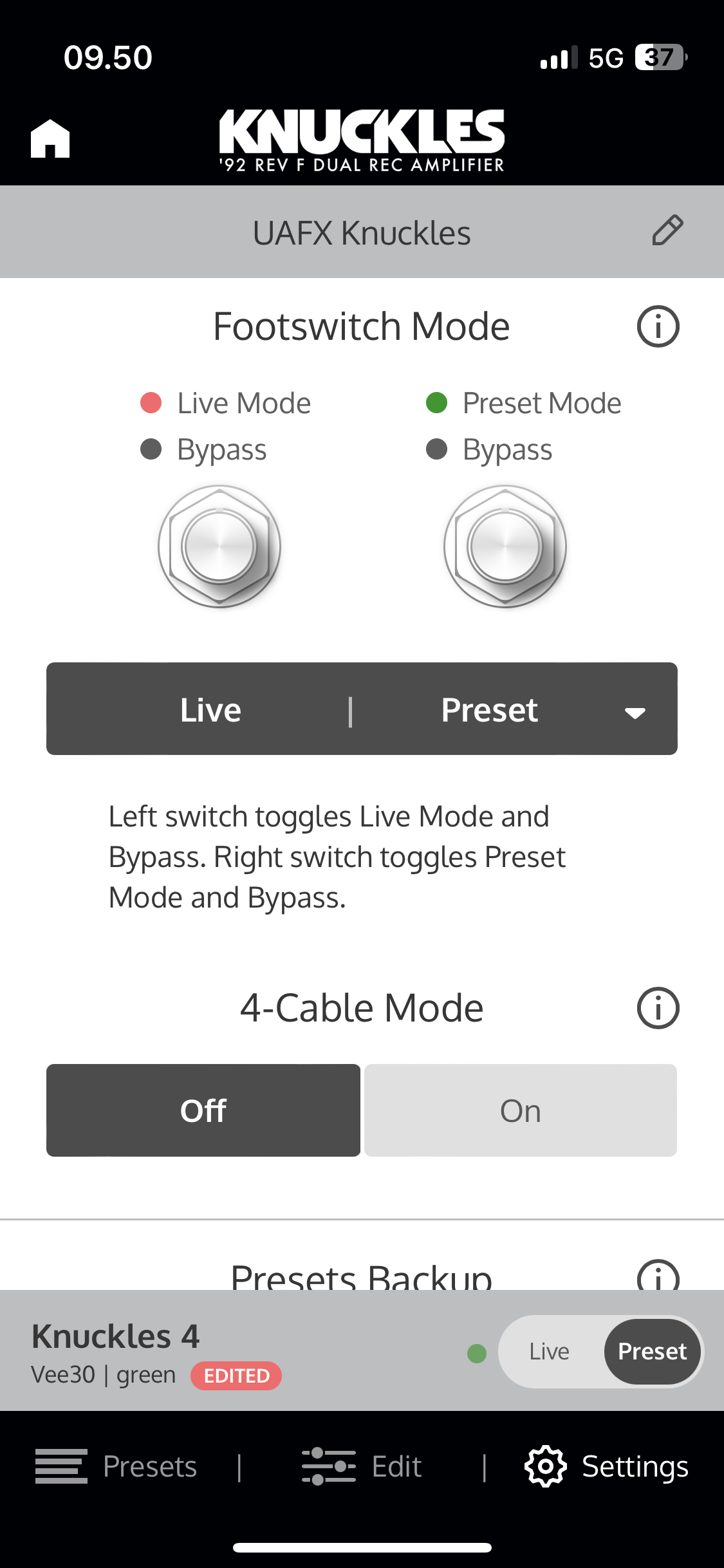 Universal Audio Uafx Knuckles '92 Rev F Dual Rec Amplifier - Volume/boost/expression effect pedaal - Variation 9