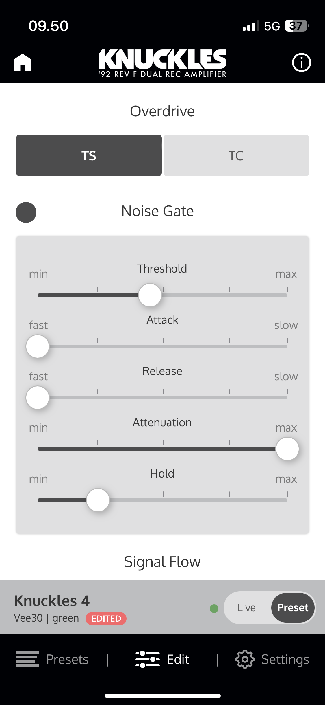 Universal Audio Uafx Knuckles '92 Rev F Dual Rec Amplifier - Volume/boost/expression effect pedaal - Variation 6