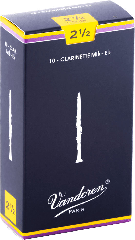 Vandoren Cr1125 Clarinette Mib Force 2,5 / Boite De 10 - Klarinetriet - Main picture