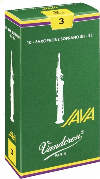 Vandoren Java Saxophone Soprano N°3 (box X10) - Saxofoon riet - Main picture
